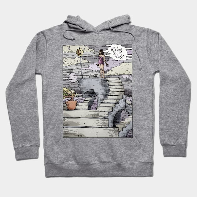 Night Lands Hoodie by Froobius